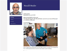 Tablet Screenshot of haraldhealer.com